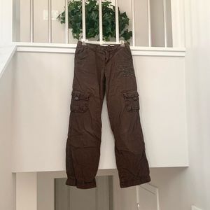 Brown Cargo Pants for Girls